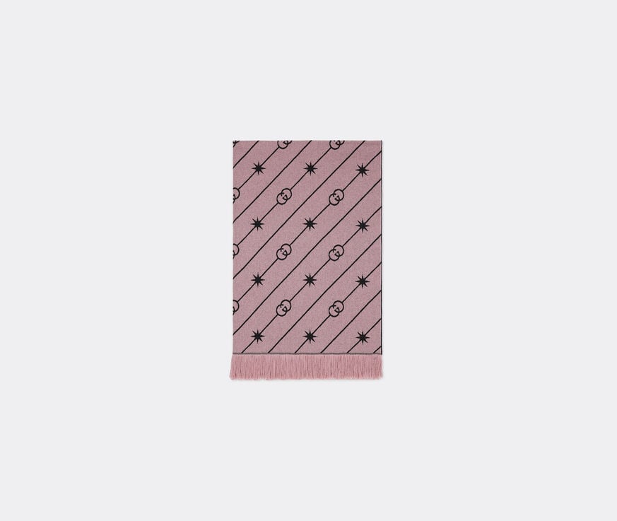 Gucci 'Diagonal' plaid blanket, pink  GUCC22PLA164PIN