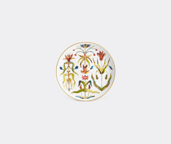 L'Objet 'Grand Tour' dessert plate, multicolor and gold MULTICOLOUR LOBJ26GRA081MUL