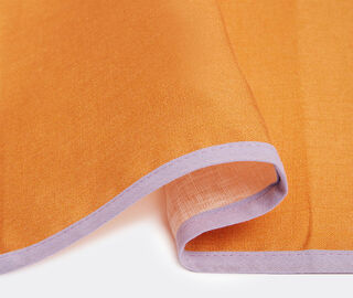 La DoubleJ 'Rainbow Siena' large napkin, set of two ORANGE LADJ23LAR635MUL