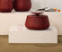 Zanat 'Hide & Seek' container and coffee table, small, burgundy Burgundy Stain ZANA20HID012RED