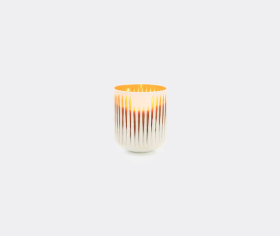 ONNO Collection 'Akosua White' candle Sunset scent, small WHITE ONNO23CAN656WHI