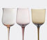 Bitossi Home Set of six glasses, amber/pink  BIHO21SET967MUL