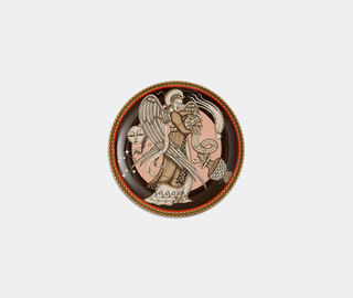 La DoubleJ 'The Angel' decorative plate, brown BROWN LADJ25DEC878MUL