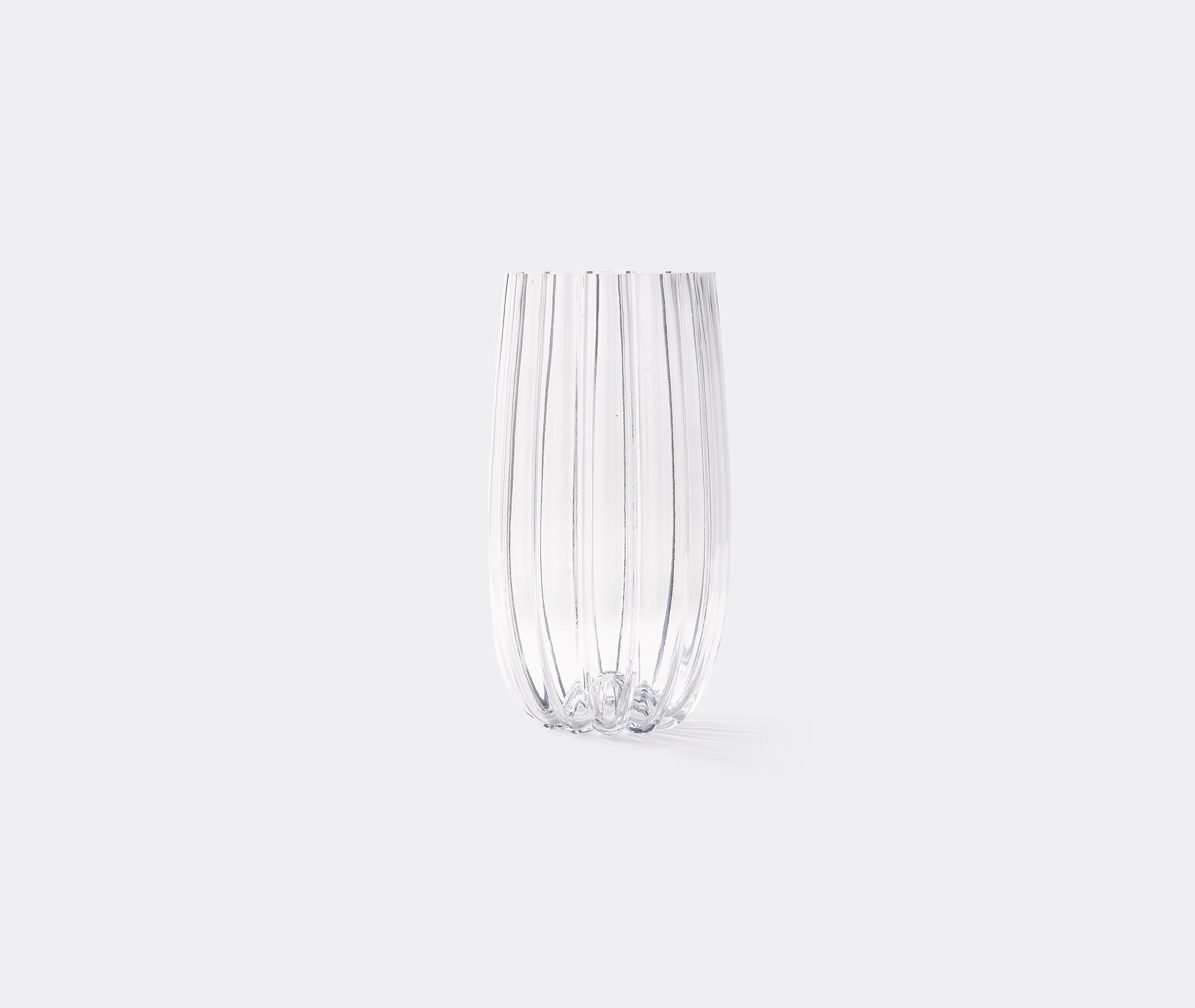 Melon' vase, large, clear by POLSPOTTEN | Vases | FRANKBROS
