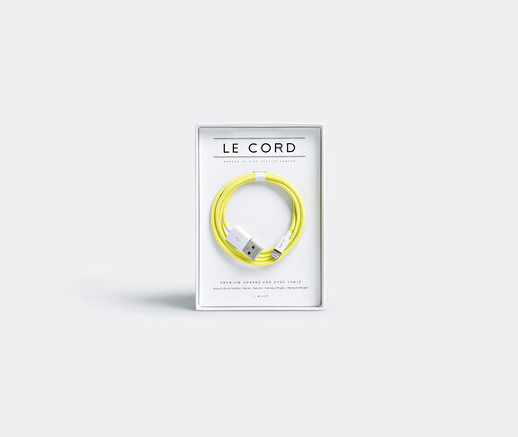 Le Cord Iphone cable Solid yellow ${masterID}
