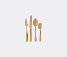 Dolce&amp;Gabbana Casa Inox flatware, set of four, gold GOLD DGCA22FLA792MUL