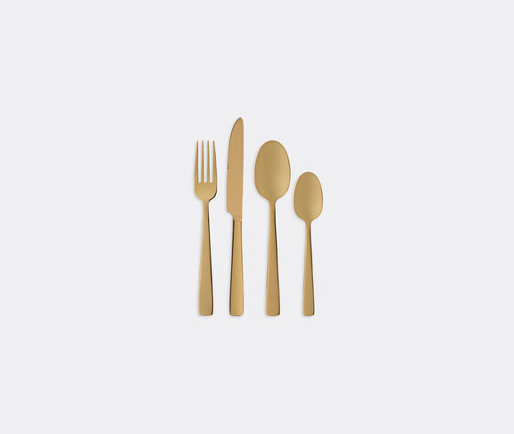 Dolce&Gabbana Casa Inox flatware, set of four, gold GOLD DGCA22FLA792MUL