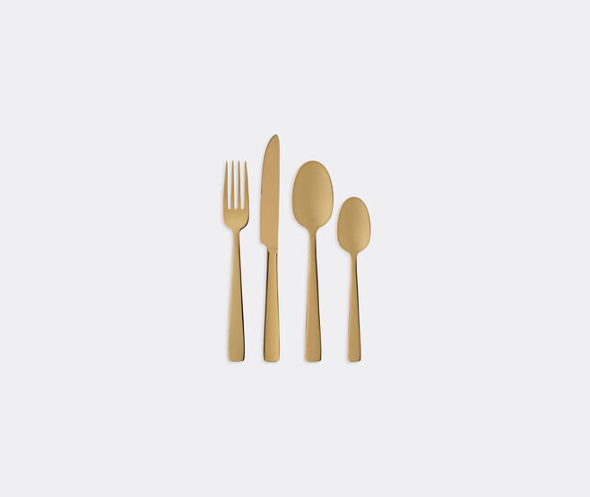 Dolce&Gabbana Casa Inox flatware, set of four, gold GOLD DGCA22FLA792MUL