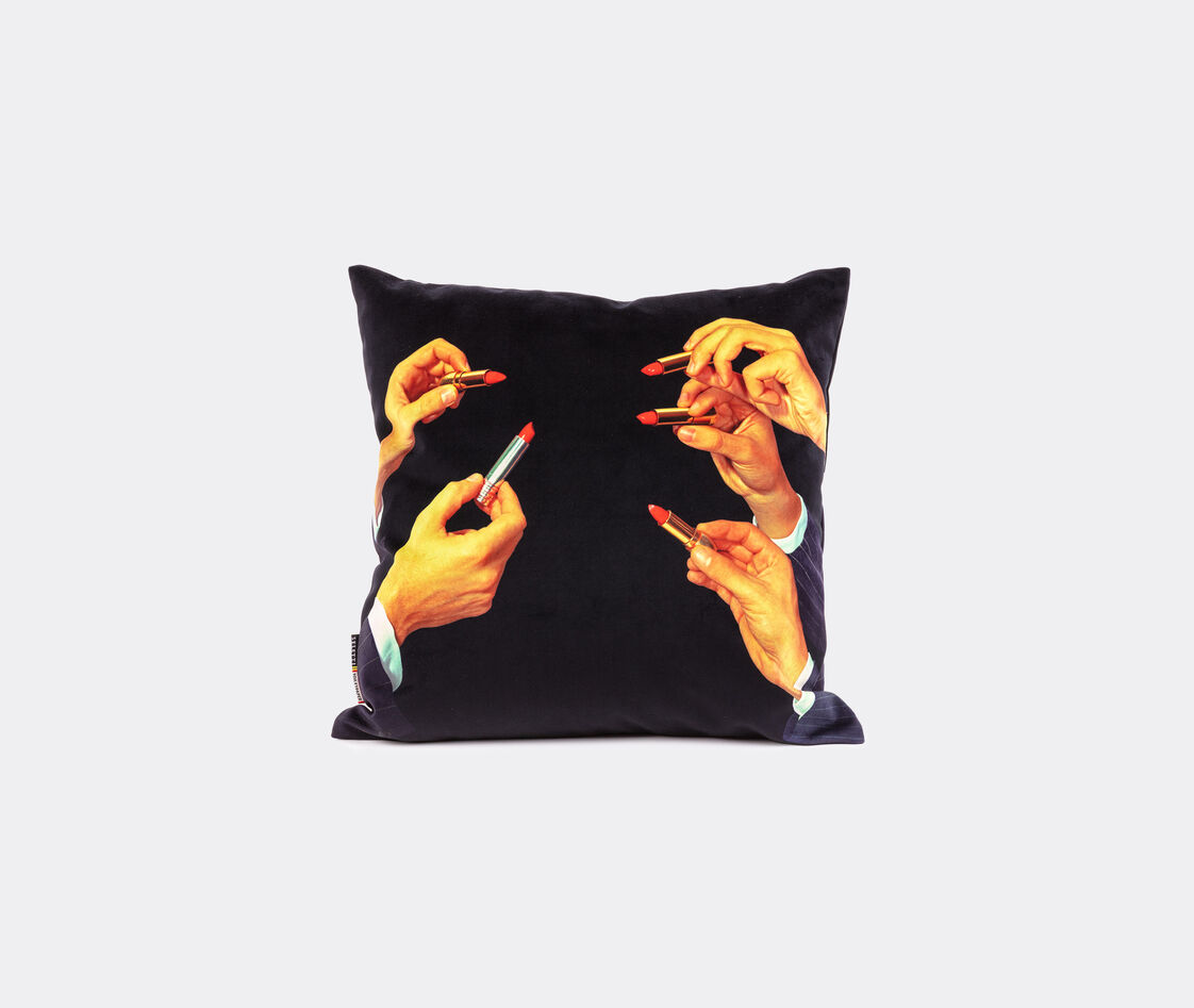 Seletti Cushions Black/multicolor Uni