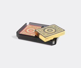 Versace 'Barocco' playing cards, two decks MULTICOLOUR VERS22PLA533MUL