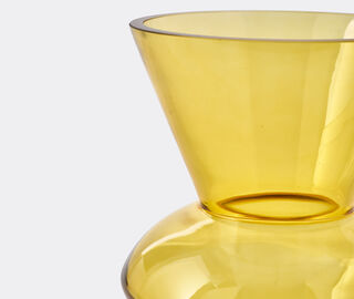POLSPOTTEN 'Fat Neck' vase, neon yellow YELLOW POLS22VAS461YEL