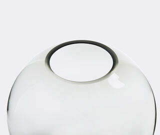 AYTM 'Globe' vase with stand, black MULTICOLOUR AYTM15GLO999BLK