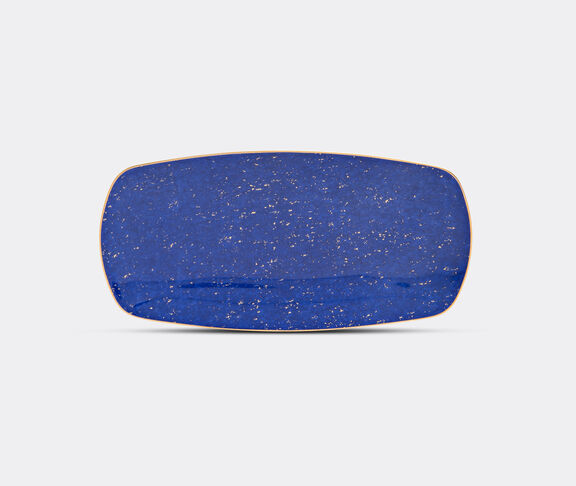 L'Objet 'Lapis' medium rectangular tray Blue, Gold ${masterID}