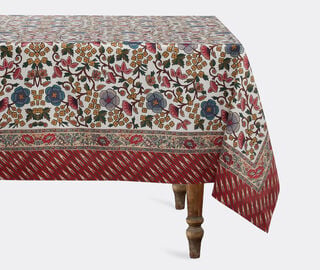 Pierre-Louis Mascia 'Cerbiattoott' tablecloth, medium, chevron red RED PLMA26CER835RED