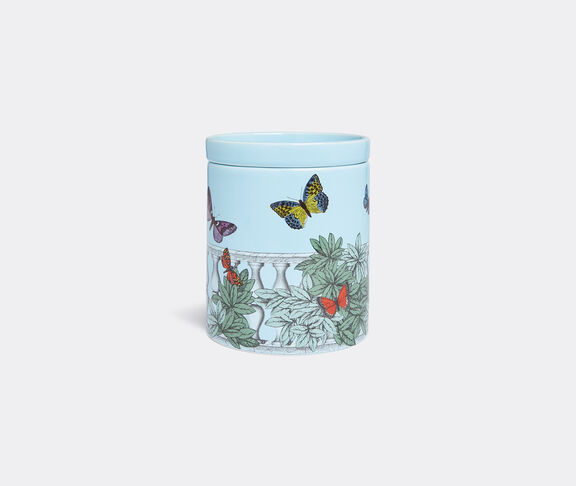 Fornasetti 'Nel Mentre' candle, Farfalle e balaustra decor MULTICOLOUR FORN23SCE402MUL