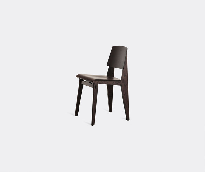 Vitra 'Chaise Tout Bois' chair, dark oak LIGHT BROWN VITR20CHA059BRW
