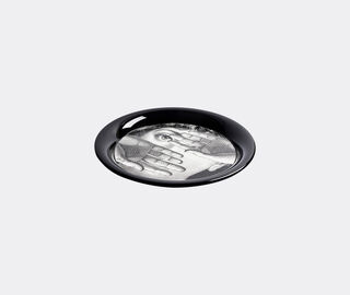 Fornasetti 'Tema e Variazioni N.154' tray, black and white MULTICOLOUR FORN24TRA420MUL