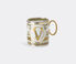 Rosenthal 'Virtus Gala' mug, white White and gold ROSE22VIR167MUL