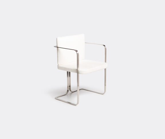 Marta Sala Éditions 'S2 Murena' chair, stainless steel MULTICOLOUR MSED18MUR852WHI