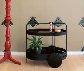 Sch&ouml;nbuch &#39;Grace&#39; serving trolley, black BLACK SCHO19GRA900BLK