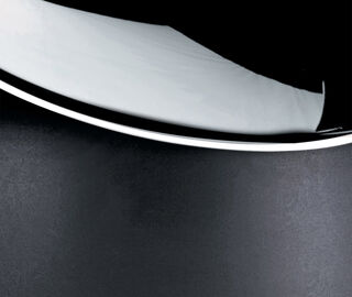 Alessi 'Wowl' dog bowl, large BLACK ALES21WOW862BLK