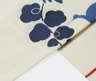 La DoubleJ 'Wildbird' tablecloth, large, blue BLUE LADJ25LAR154MUL