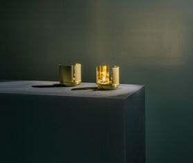 W&auml;stberg 'Holocene No.2' oil lamp BRASS WAST17HOL011BRA