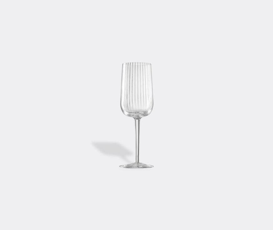 NasonMoretti 'Gigolo' white wine glass, rigadin transparent  NAMO22GIG062TRA