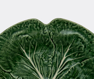 Bordallo Pinheiro 'Couve' charger plate, set of two GREEN BOPI23COU550GRN