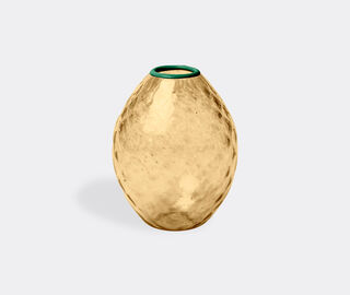 La DoubleJ 'Big Egg' vase GOLD LADJ23BIG045GOL