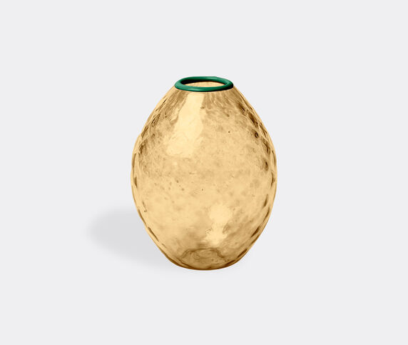 La DoubleJ 'Big Egg' vase Gold LADJ23BIG045GOL