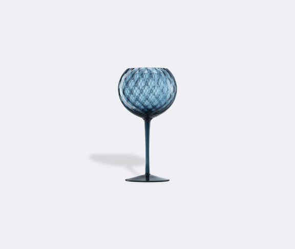 NasonMoretti 'Gigolo' red wine glass, balloton avio blue undefined ${masterID}