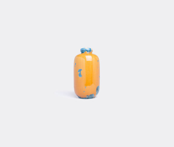 Milan Pekar Studio 'Crystalline' vase, medium Mustard, Blue ${masterID}