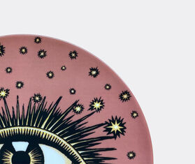 Les-Ottomans &#39;Eye&#39; dinner plate, pink MULTICOLOUR OTTO24ROS839MUL