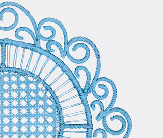 THEMIS Z 'Athenee Peacock' placemat, light blue, set of two MULTICOLOUR THEM24PEA269BLU