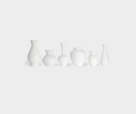 Sch&ouml;nbuch 'Blossom' vase, set of six, white WHITE SCHO22BLO137WHI