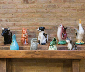 Bordallo Pinheiro 'Jarros' pitcher, bull MULTICOLOUR BOPI22JAR761MUL