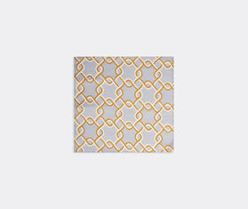 La DoubleJ &#39;Tackle&#39; large napkin, set of two, turquoise TURQUOISE LADJ25LAR984MUL