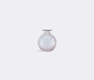 Venini 'Monofiore' bottle, S, dusty rose MULTICOLOUR VENI21MON398PIN