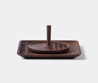 Zanat 'Nakit' jewelry tray, walnut oil BROWN ZANA26NAK664BRW