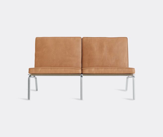 NORR11 'The Man' two seat couch, camel BEIGE NORR21THE747BRW