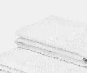 Missoni &#39;Chalk&#39; towel set, two pieces, white WHITE MIHO24CHA374WHI