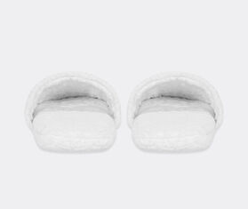Dolce&amp;Gabbana Casa Jacquard slippers with D&amp;G logo, white WHITE DGCA25WHI031WHI