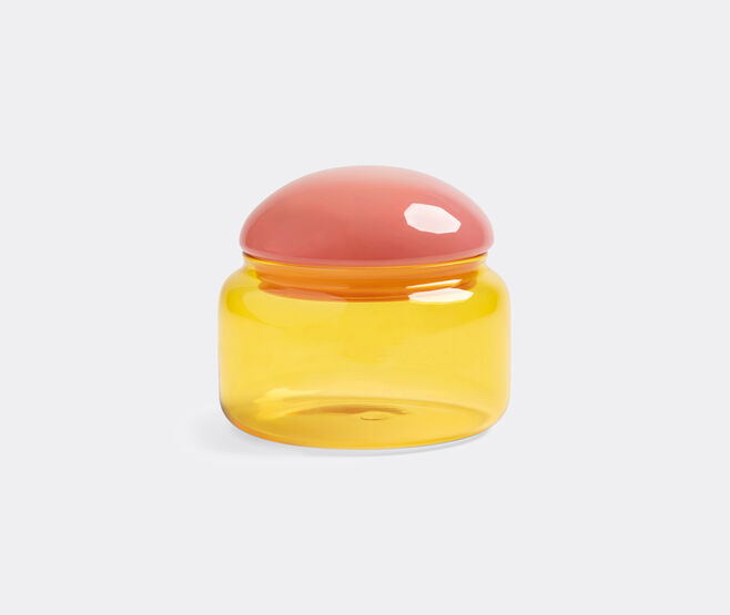 &k Amsterdam 'Puffy' jar, yellow multicolor MULTICOLOUR AMST25JAR384MUL
