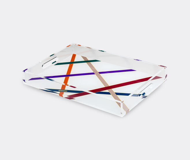 Missoni 'Nastri' tray, multicolor MULTICOLOUR MIHO24NAS320MUL