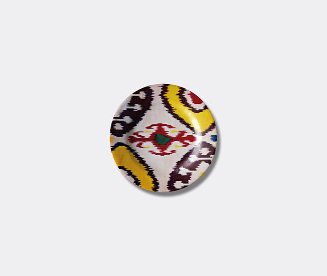 Les-Ottomans 'Ikat' plate, small MULTICOLOUR OTTO18IKA994MUL
