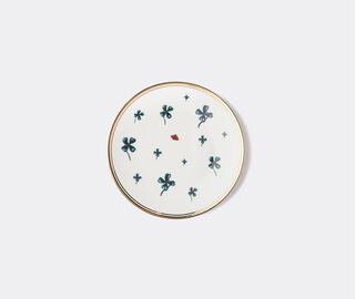 Bitossi Home 'Cloverleaf and Ladybird' bread plate, set of six MULTICOLOUR BIHO22SET561MUL