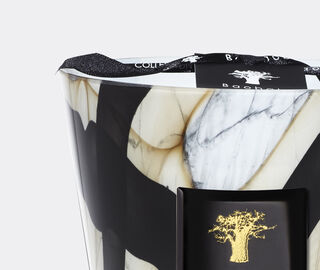 Baobab Collection 'Stones Marble' candle, medium WHITE BAOB23STO051MUL