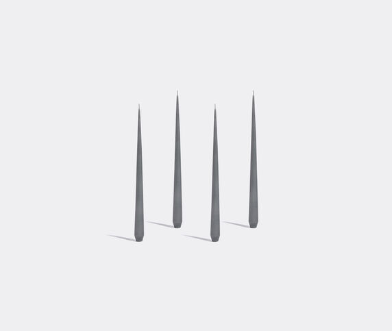 Zaha Hadid Design 'Tapered' candle, set of four, small, grey