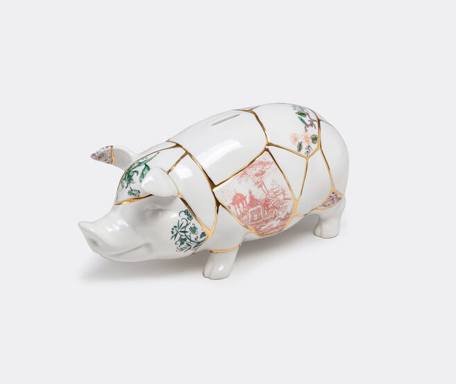 Seletti 'Kintsugi' piggy bank MULTICOLOUR SELE24KIN518MUL